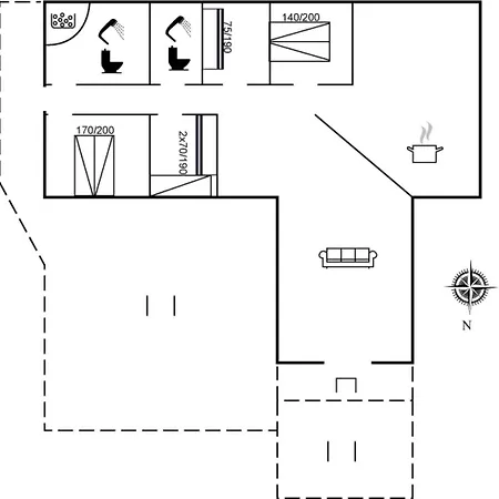 Edmer - 50m From The Sea By Interhome 펜션 *